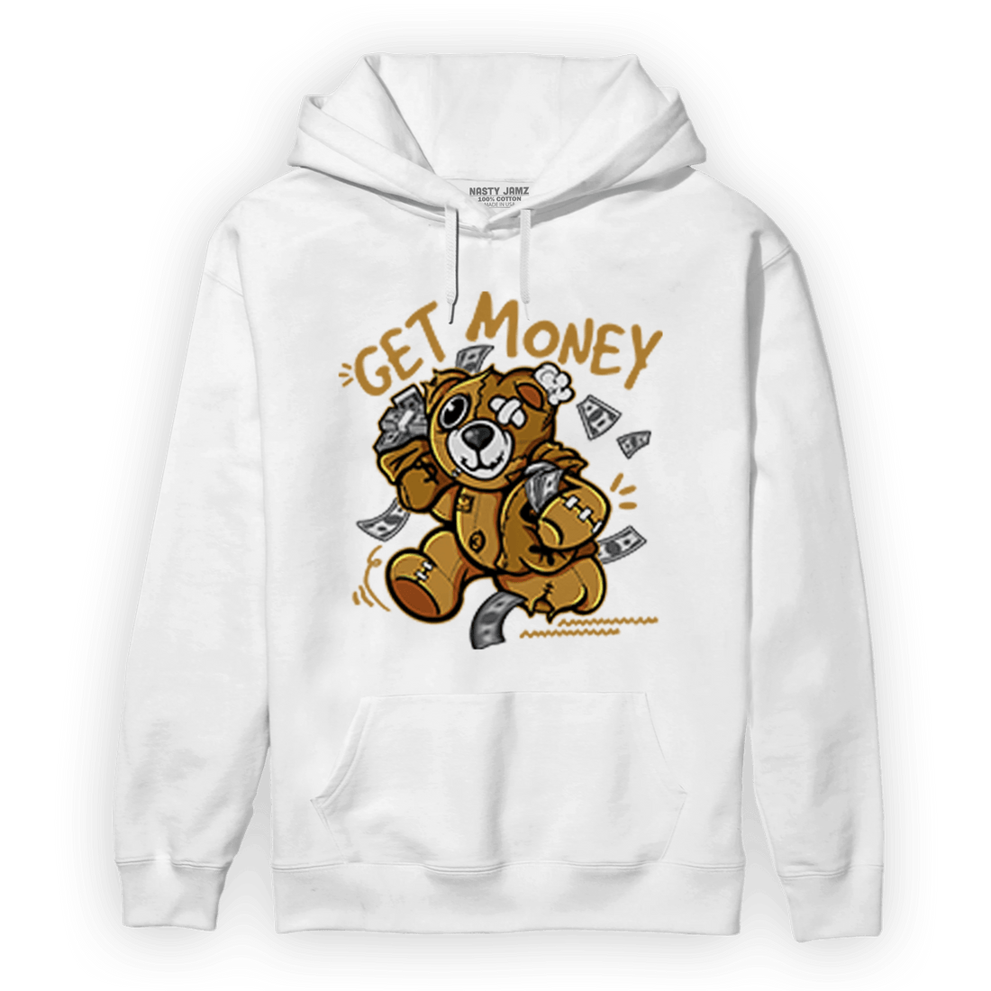 Wheat 13s Hoodie Match Get Money BER - NastyJamz