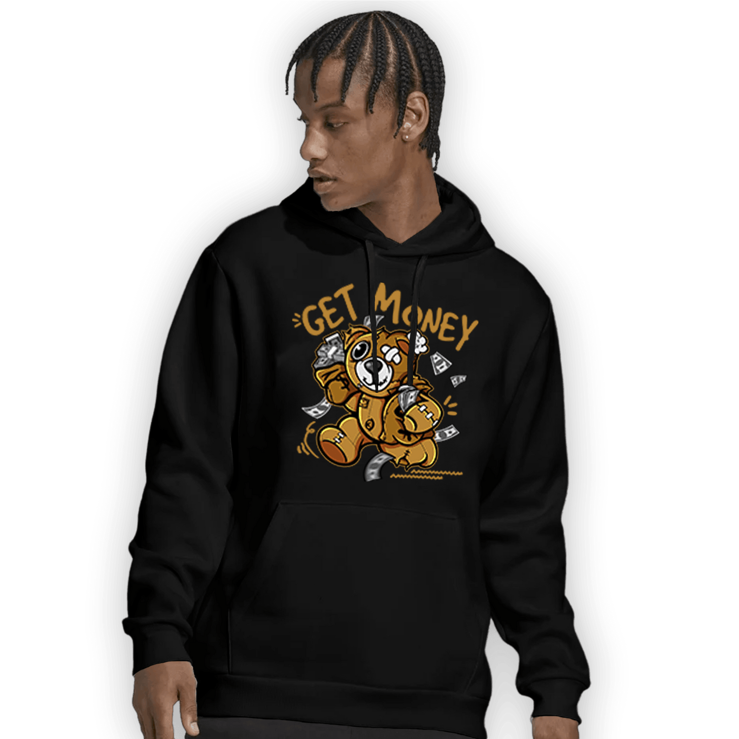 Wheat 13s Hoodie Match Get Money BER - NastyJamz