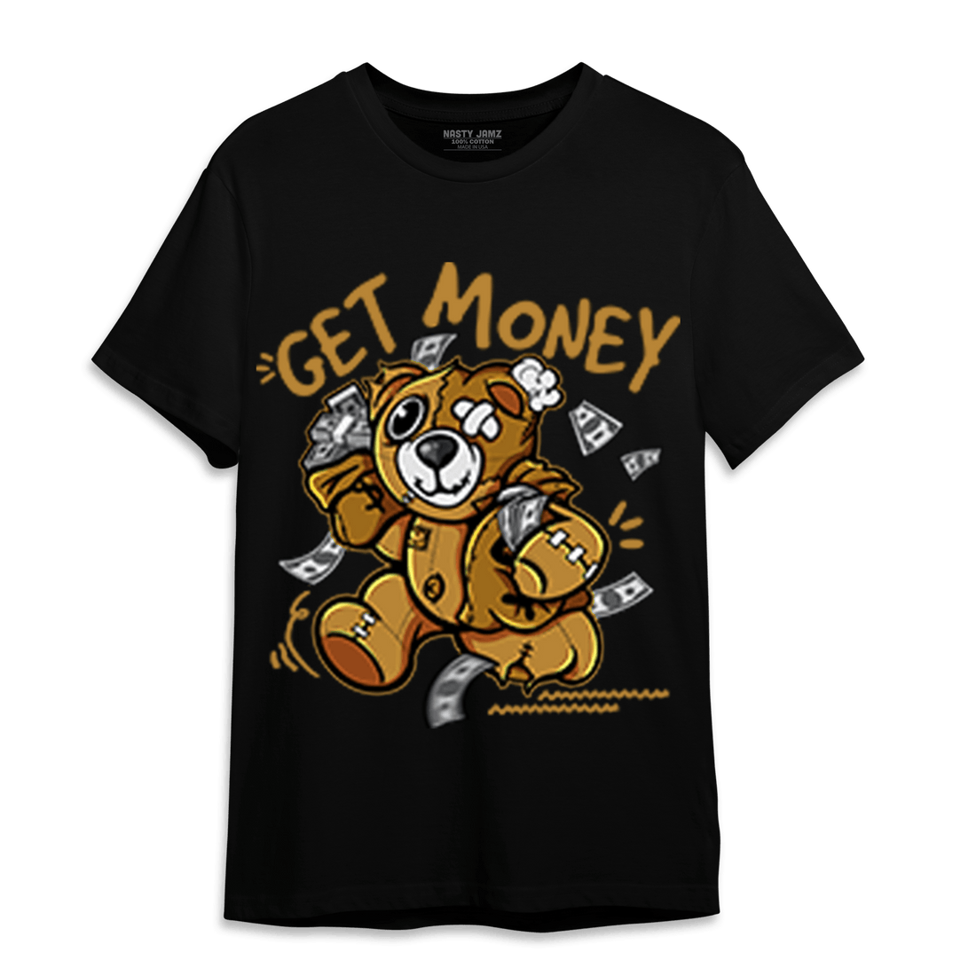 Wheat 13s T Shirt Match Get Money BER - NastyJamz