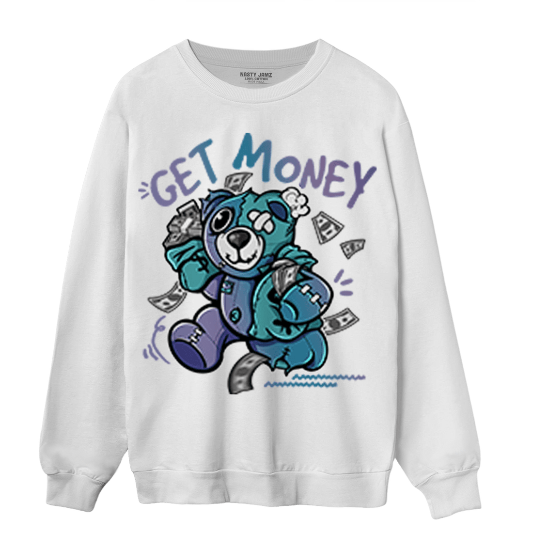 Low Love Letter 14s Sweatshirt Match Get Money BER - NastyJamz