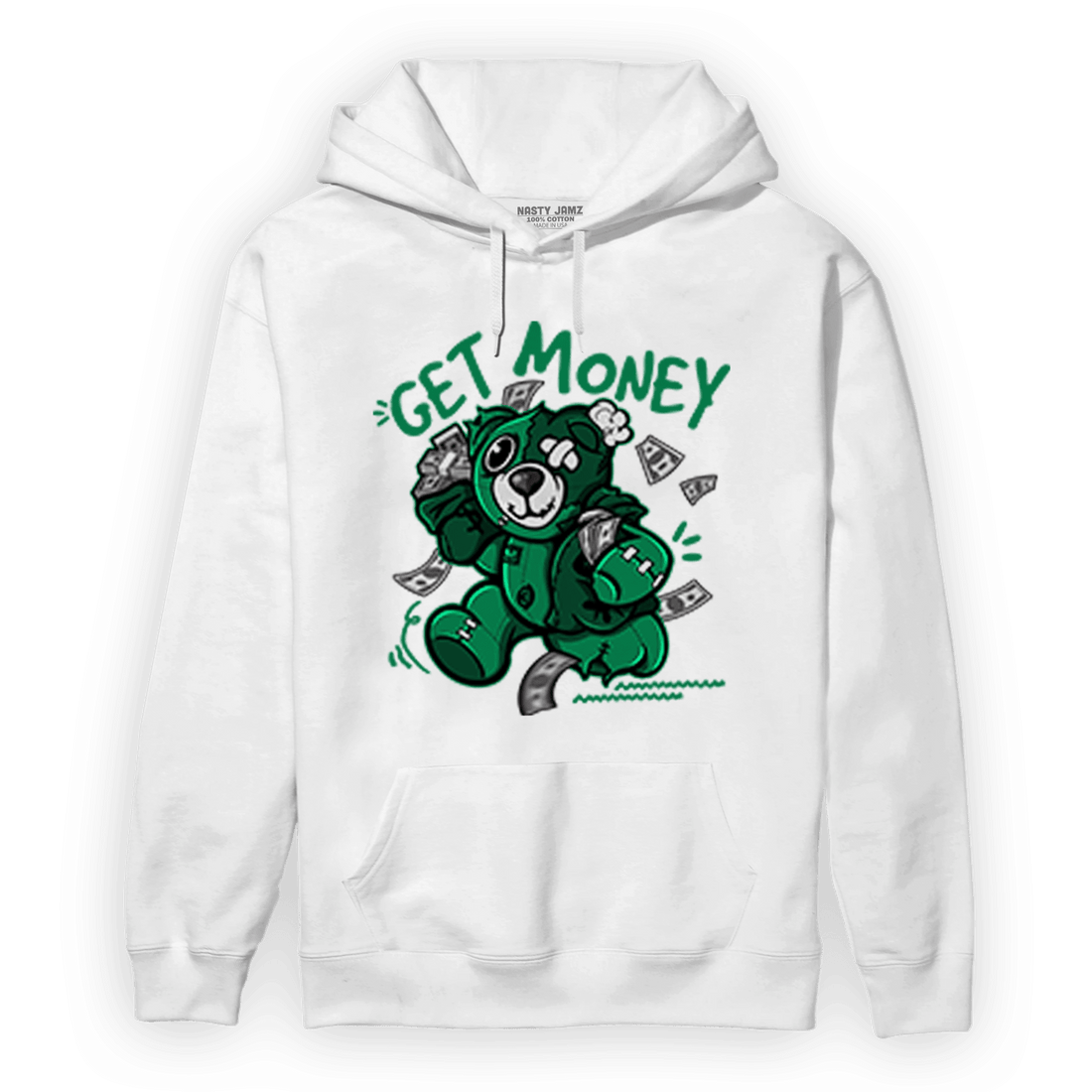 Celtic Lucky Green 1s Hoodie Match Get Money BER - NastyJamz