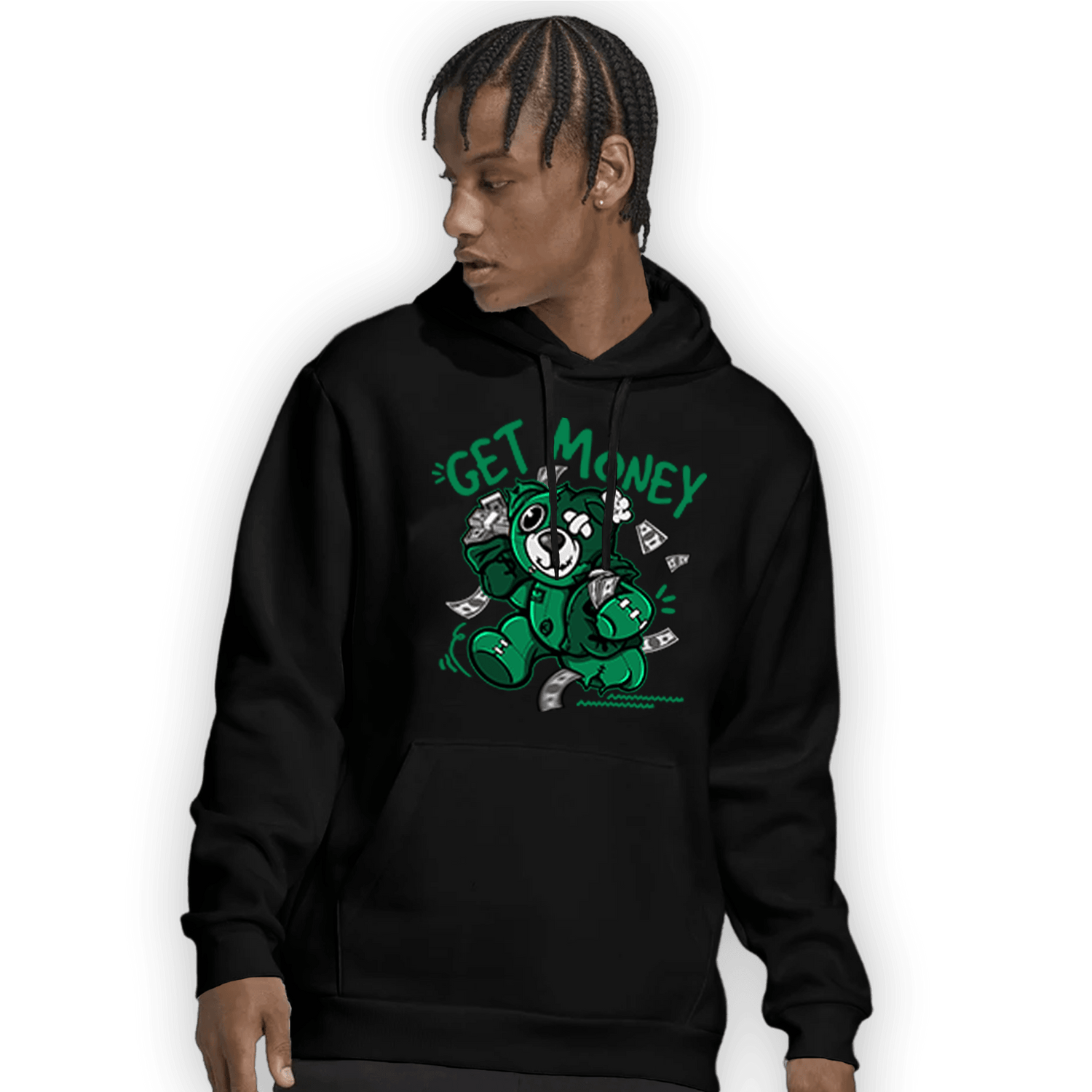 Celtic Lucky Green 1s Hoodie Match Get Money BER - NastyJamz
