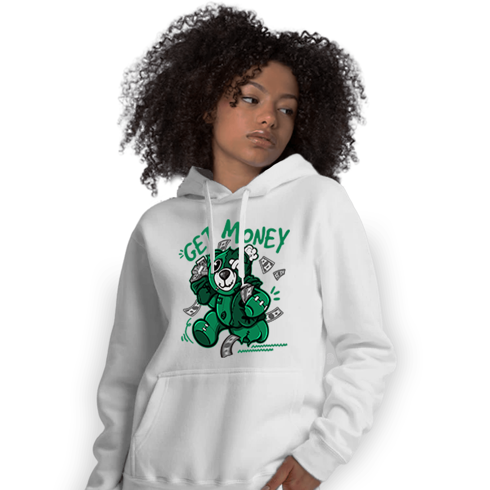 Celtic Lucky Green 1s Hoodie Match Get Money BER - NastyJamz