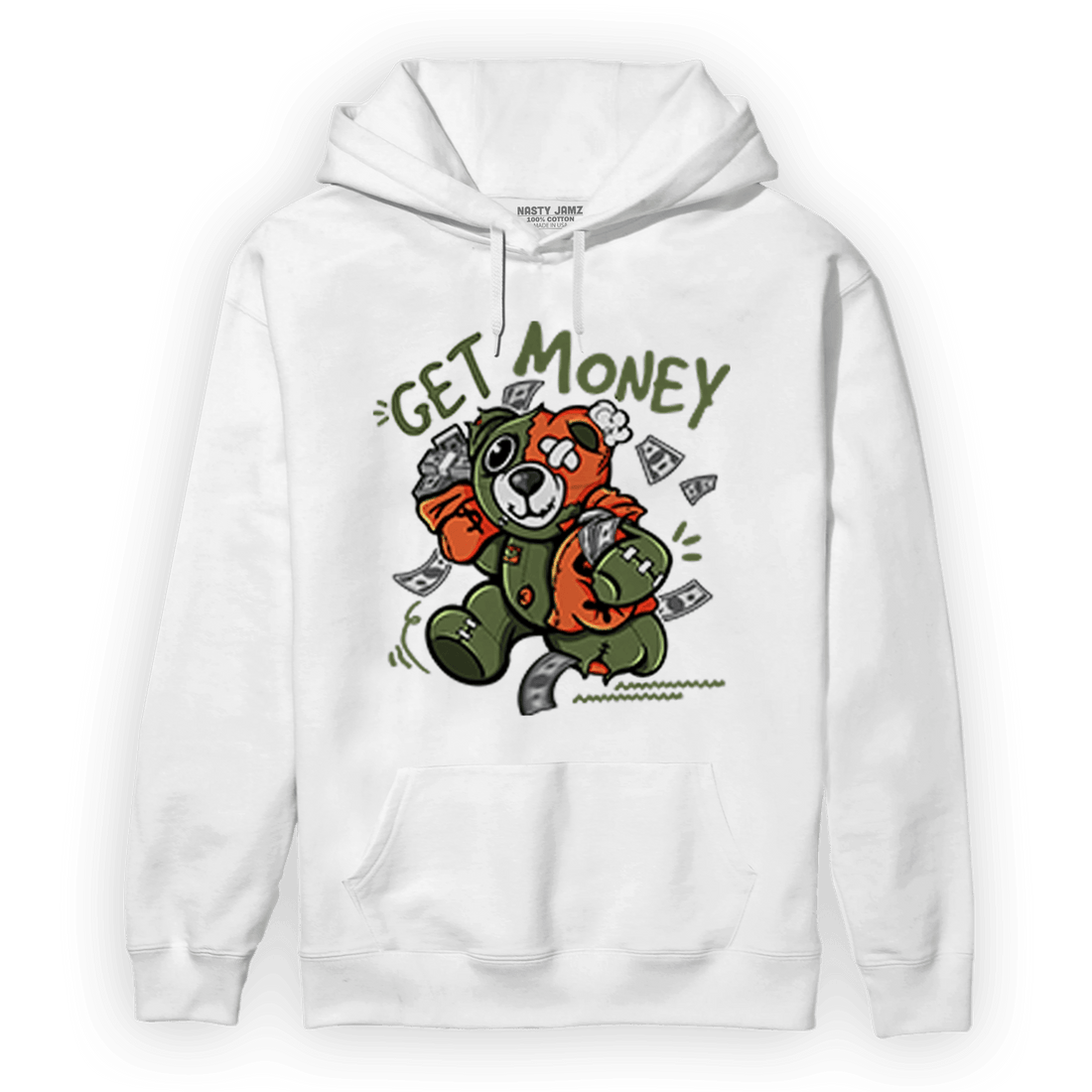 High OG Celadon 1s Hoodie Match Get Money BER - NastyJamz