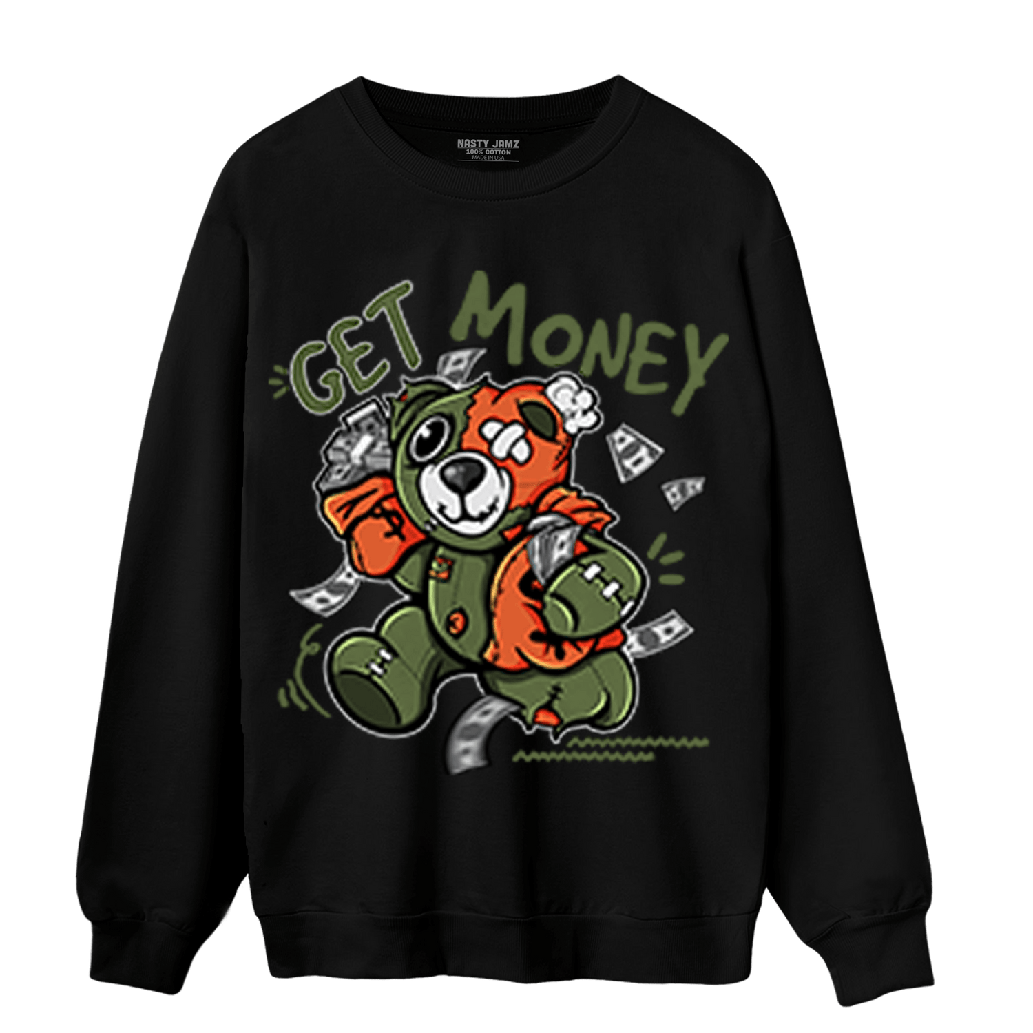 High OG Celadon 1s Sweatshirt Match Get Money BER - NastyJamz