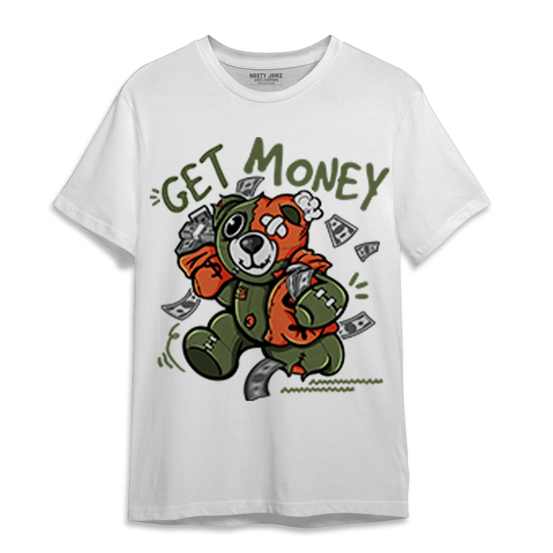 High OG Celadon 1s T Shirt Match Get Money BER - NastyJamz