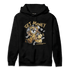 High OG Metallic Gold 1s Hoodie Match Get Money BER - NastyJamz