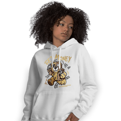 High OG Metallic Gold 1s Hoodie Match Get Money BER - NastyJamz