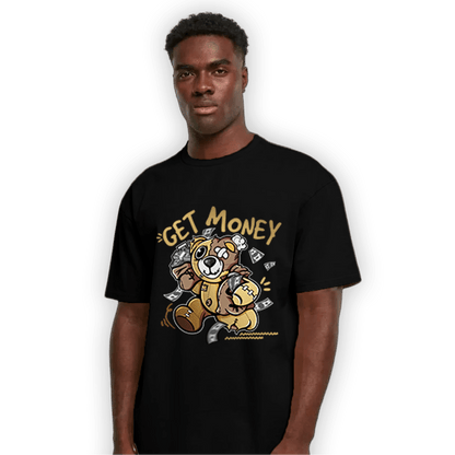High OG Metallic Gold 1s T Shirt Match Get Money BER - NastyJamz
