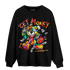 Mid GS Six Championships 1s Sweatshirt Match Get Money BER - NastyJamz