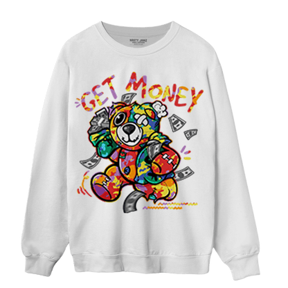 Mid GS Six Championships 1s Sweatshirt Match Get Money BER - NastyJamz