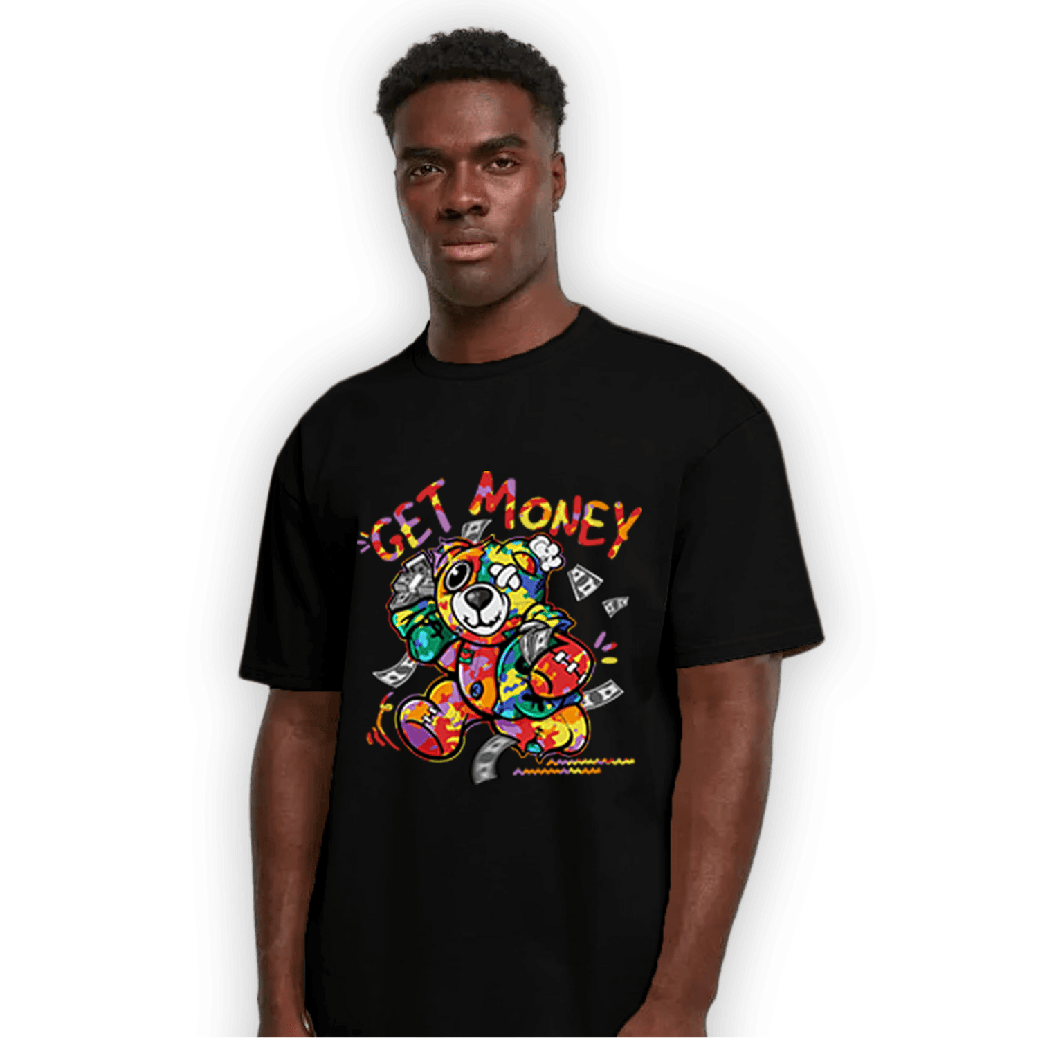 Mid GS Six Championships 1s T Shirt Match Get Money BER - NastyJamz