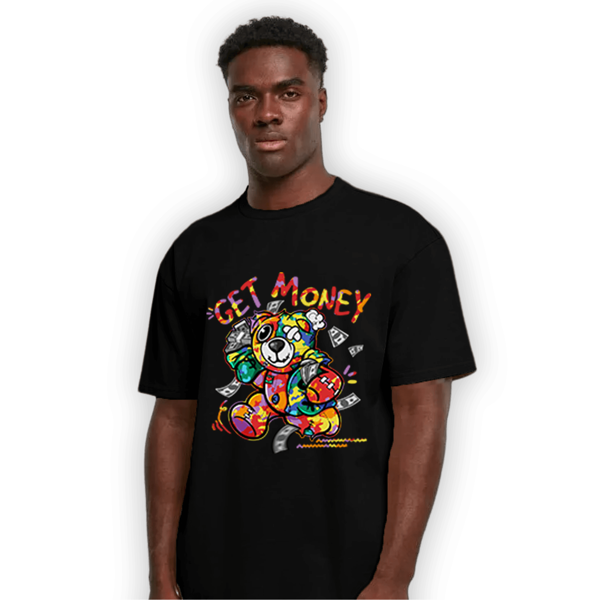 Mid GS Six Championships 1s T Shirt Match Get Money BER - NastyJamz