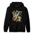 Mid SE Black Gold 1s Hoodie Match Get Money BER - NastyJamz