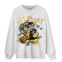 Mid SE Black Gold 1s Sweatshirt Match Get Money BER - NastyJamz
