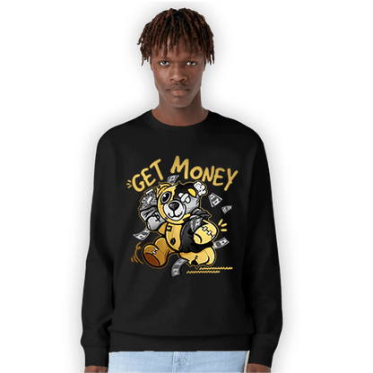 Mid SE Black Gold 1s Sweatshirt Match Get Money BER - NastyJamz