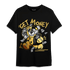 Mid SE Black Gold 1s T Shirt Match Get Money BER - NastyJamz