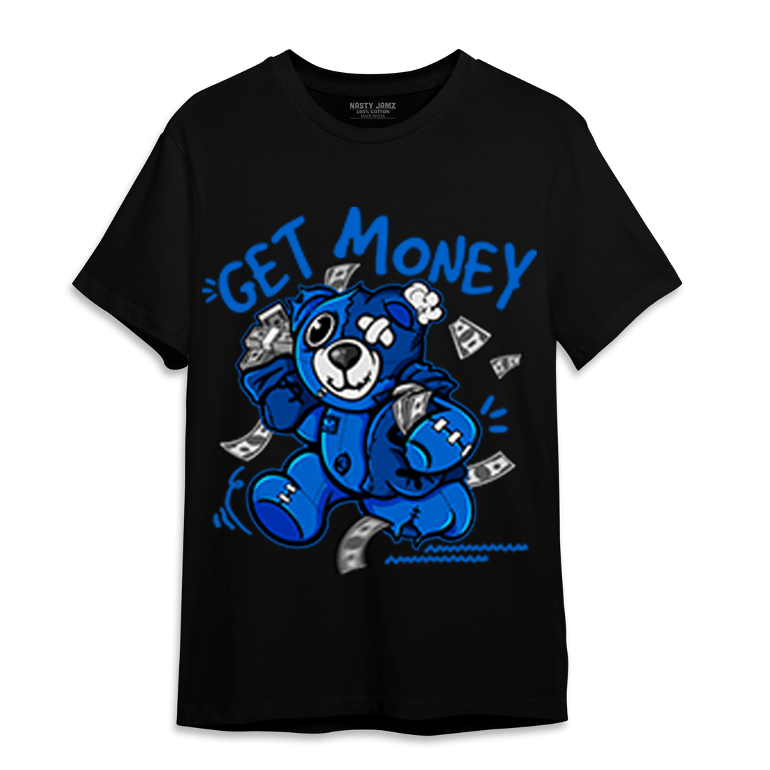 Royal Reimagined 1s T Shirt Match Get Money BER - NastyJamz