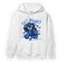 University Blue Toe 1s Hoodie Match Get Money BER - NastyJamz