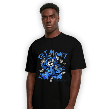 University Blue Toe 1s T Shirt Match Get Money BER - NastyJamz