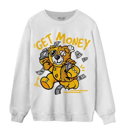 Yellow Ochre 1s Sweatshirt Match Get Money BER - NastyJamz