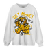 Yellow Ochre 1s Sweatshirt Match Get Money BER - NastyJamz