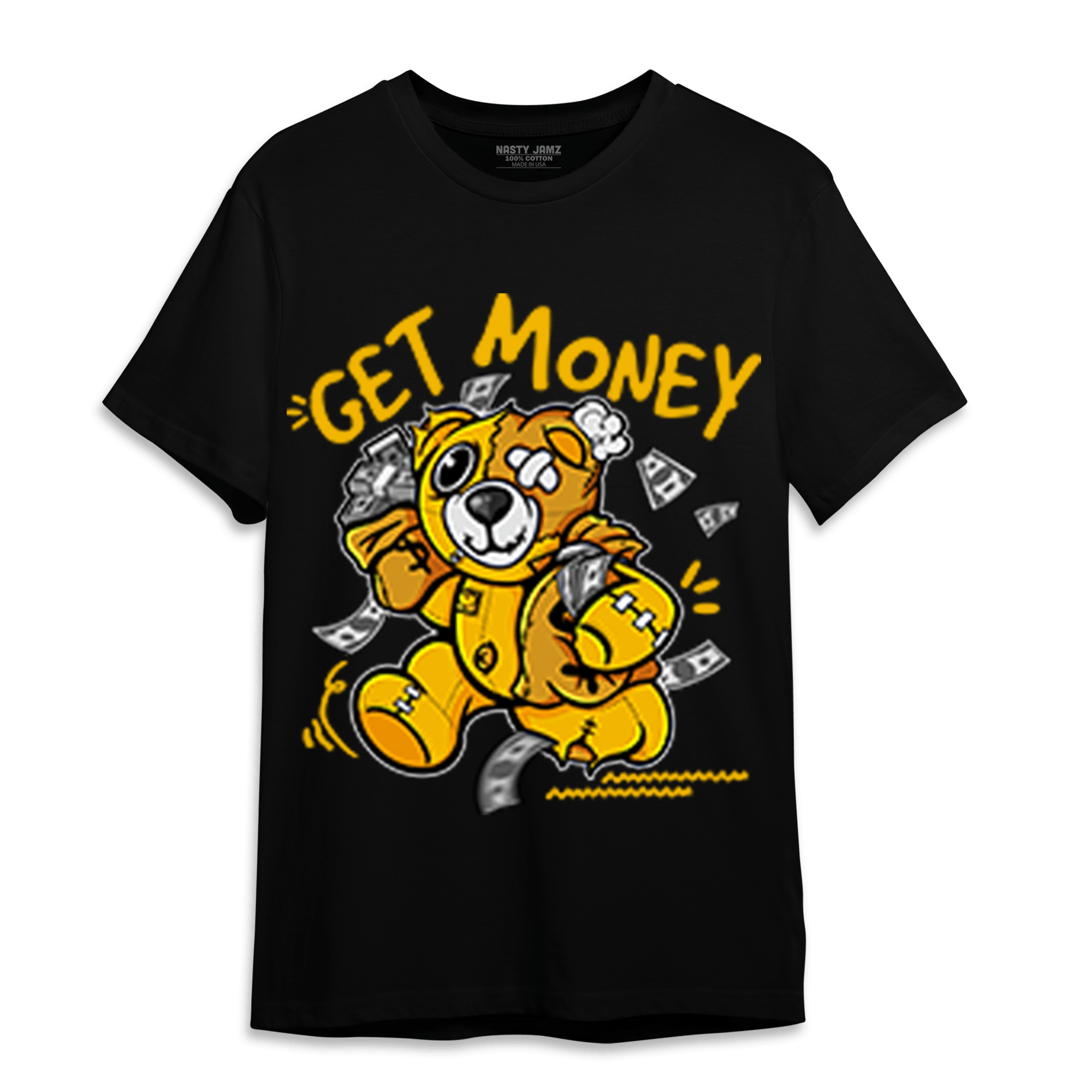 Yellow Ochre 1s T Shirt Match Get Money BER - NastyJamz