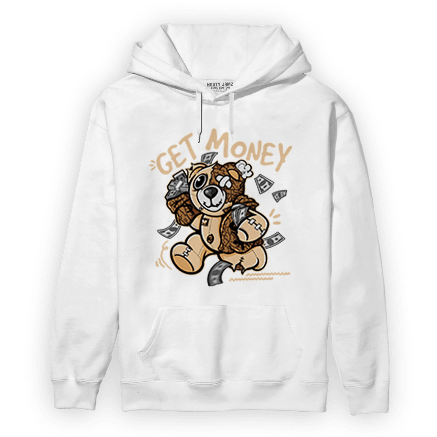 Palomino 3s Hoodie Match Get Money BER - NastyJamz