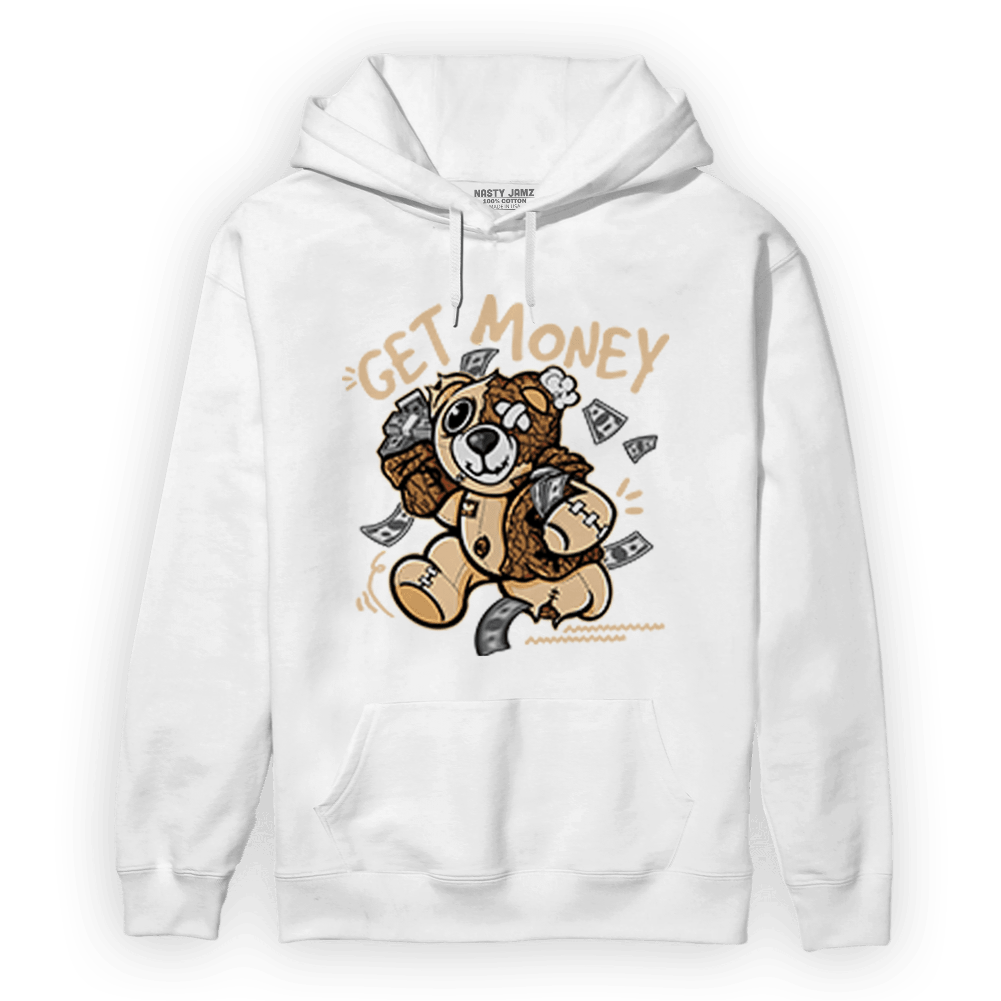 Palomino 3s Hoodie Match Get Money BER - NastyJamz