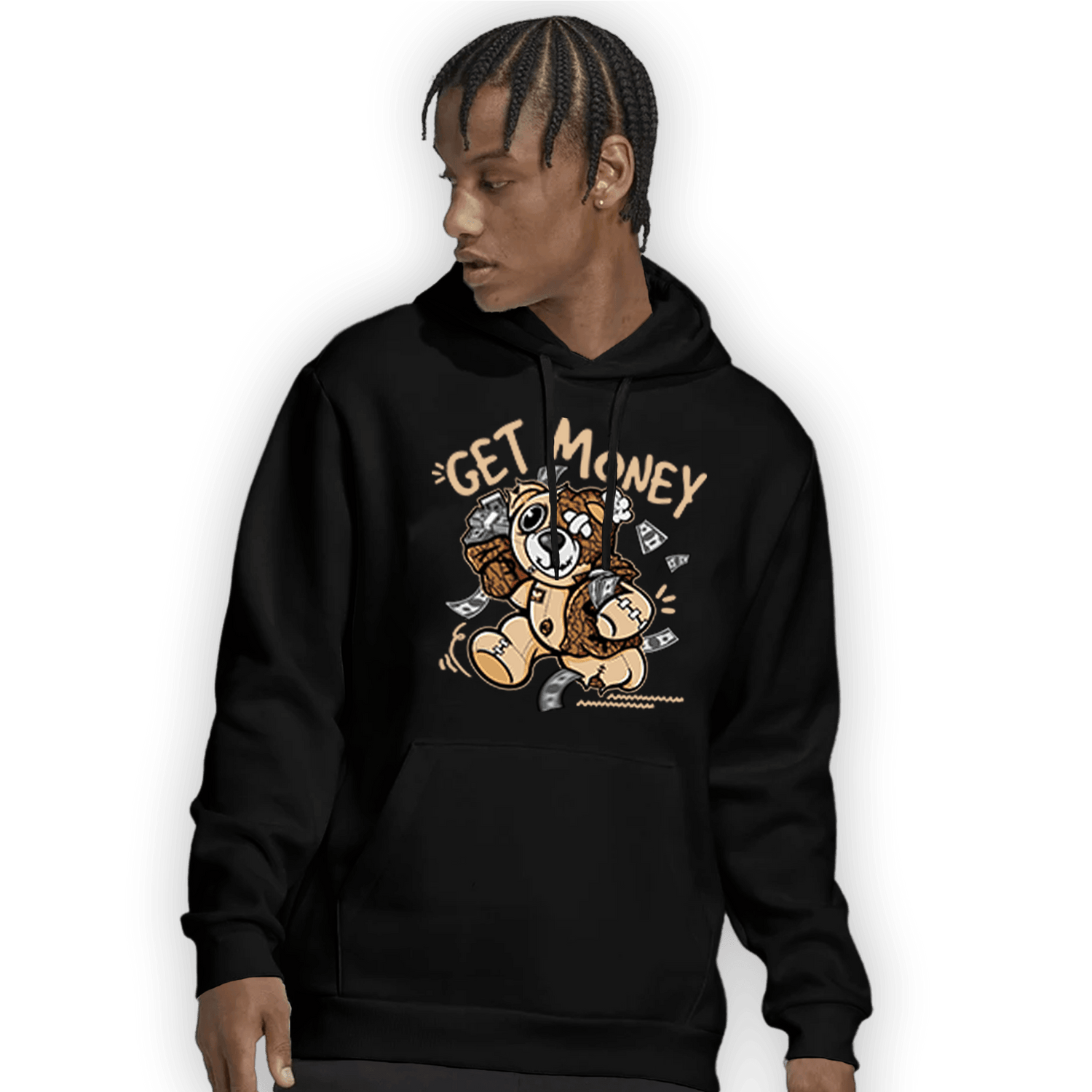 Palomino 3s Hoodie Match Get Money BER - NastyJamz