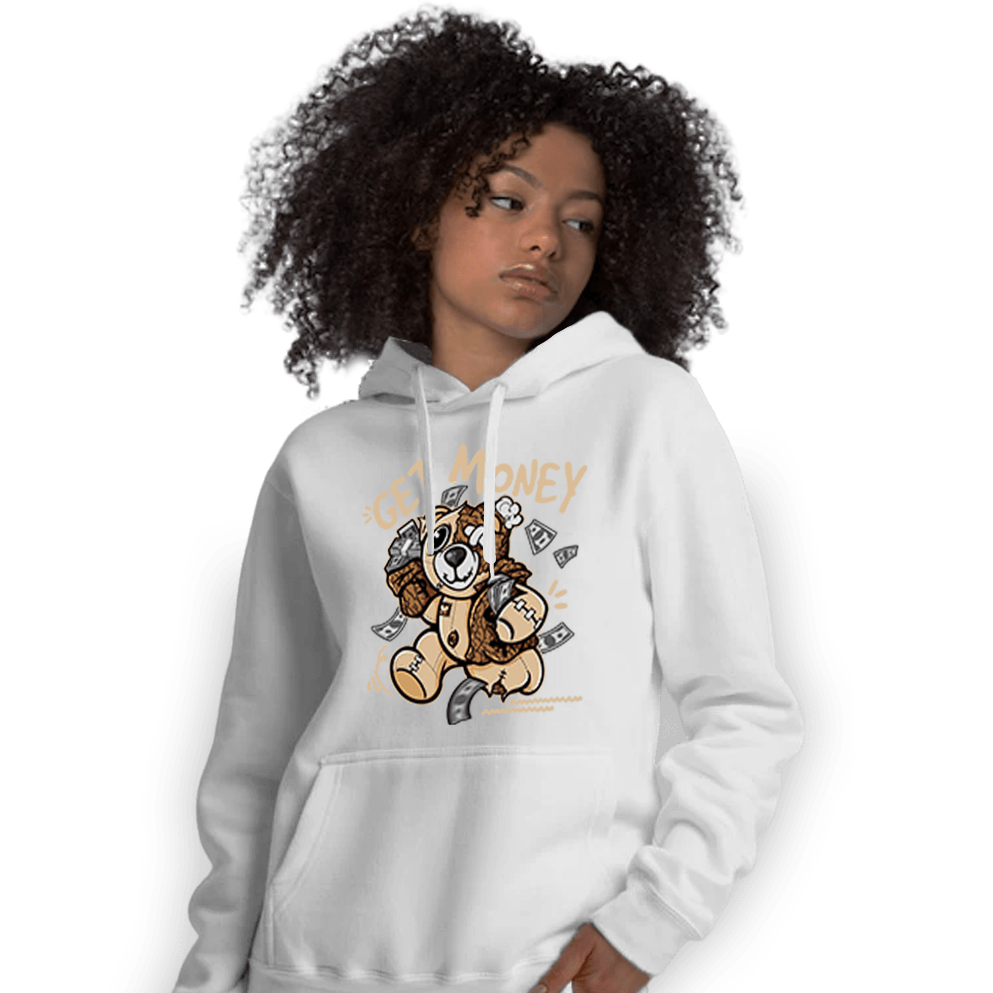 Palomino 3s Hoodie Match Get Money BER - NastyJamz