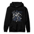 White Navy 3s Hoodie Match Get Money BER - NastyJamz