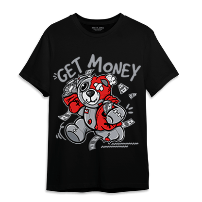 Bred Reimagined 4s T Shirt Match Get Money BER - NastyJamz