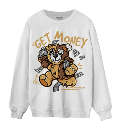 Cacao Wow 4s Sweatshirt Match Get Money BER - NastyJamz