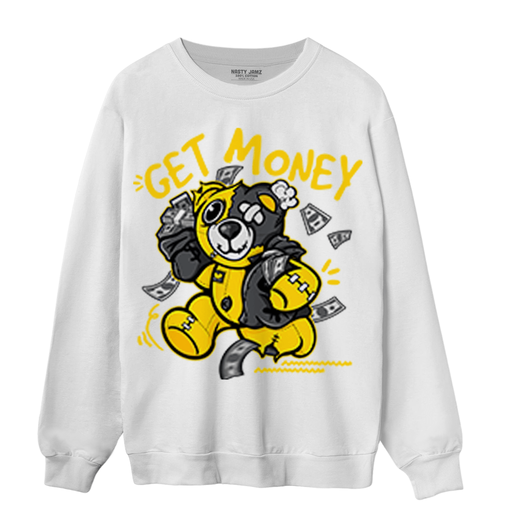 Thunder 4s Sweatshirt Match Get Money BER - NastyJamz