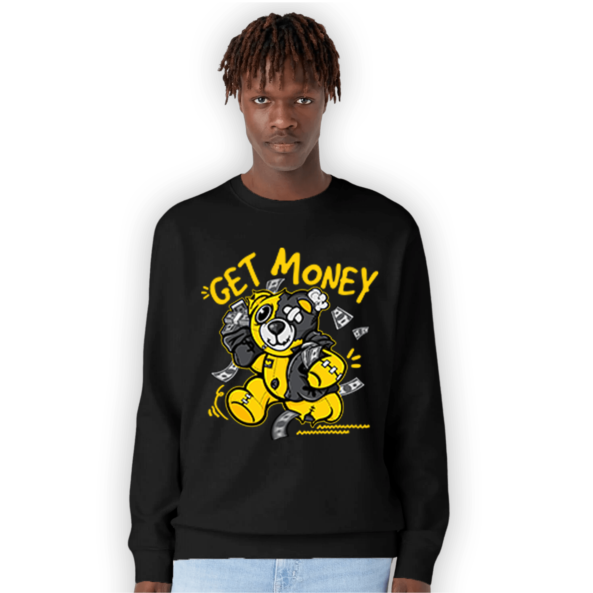 Thunder 4s Sweatshirt Match Get Money BER - NastyJamz