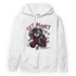 Burgundy 5s Hoodie Match Get Money BER - NastyJamz
