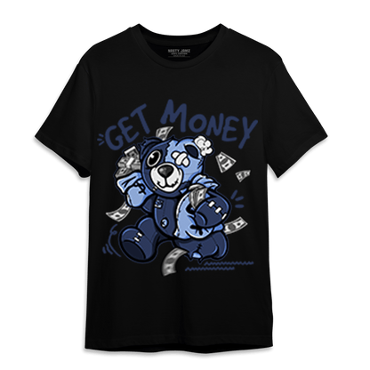 Midnight Navy 5s T Shirt Match Get Money BER - NastyJamz