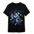 Midnight Navy 5s T Shirt Match Get Money BER - NastyJamz