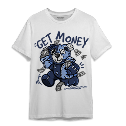 Midnight Navy 5s T Shirt Match Get Money BER - NastyJamz