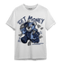 Midnight Navy 5s T Shirt Match Get Money BER - NastyJamz