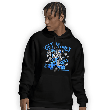 University Blue 5s Hoodie Match Get Money BER - NastyJamz