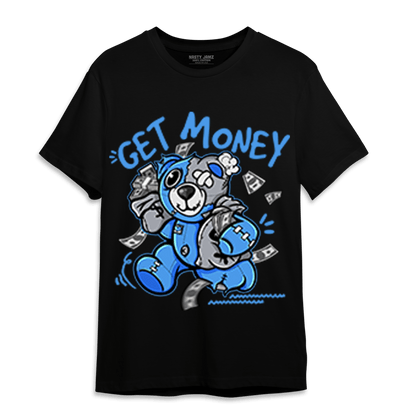 University Blue 5s T Shirt Match Get Money BER - NastyJamz