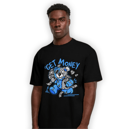 University Blue 5s T Shirt Match Get Money BER - NastyJamz