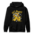 Yellow Ochre 6s Hoodie Match Get Money BER - NastyJamz