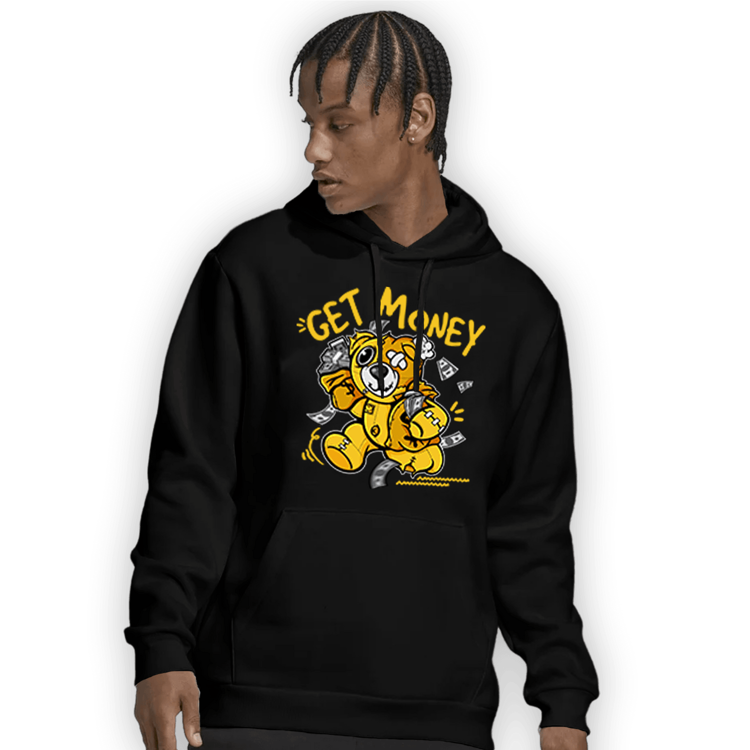Yellow Ochre 6s Hoodie Match Get Money BER - NastyJamz