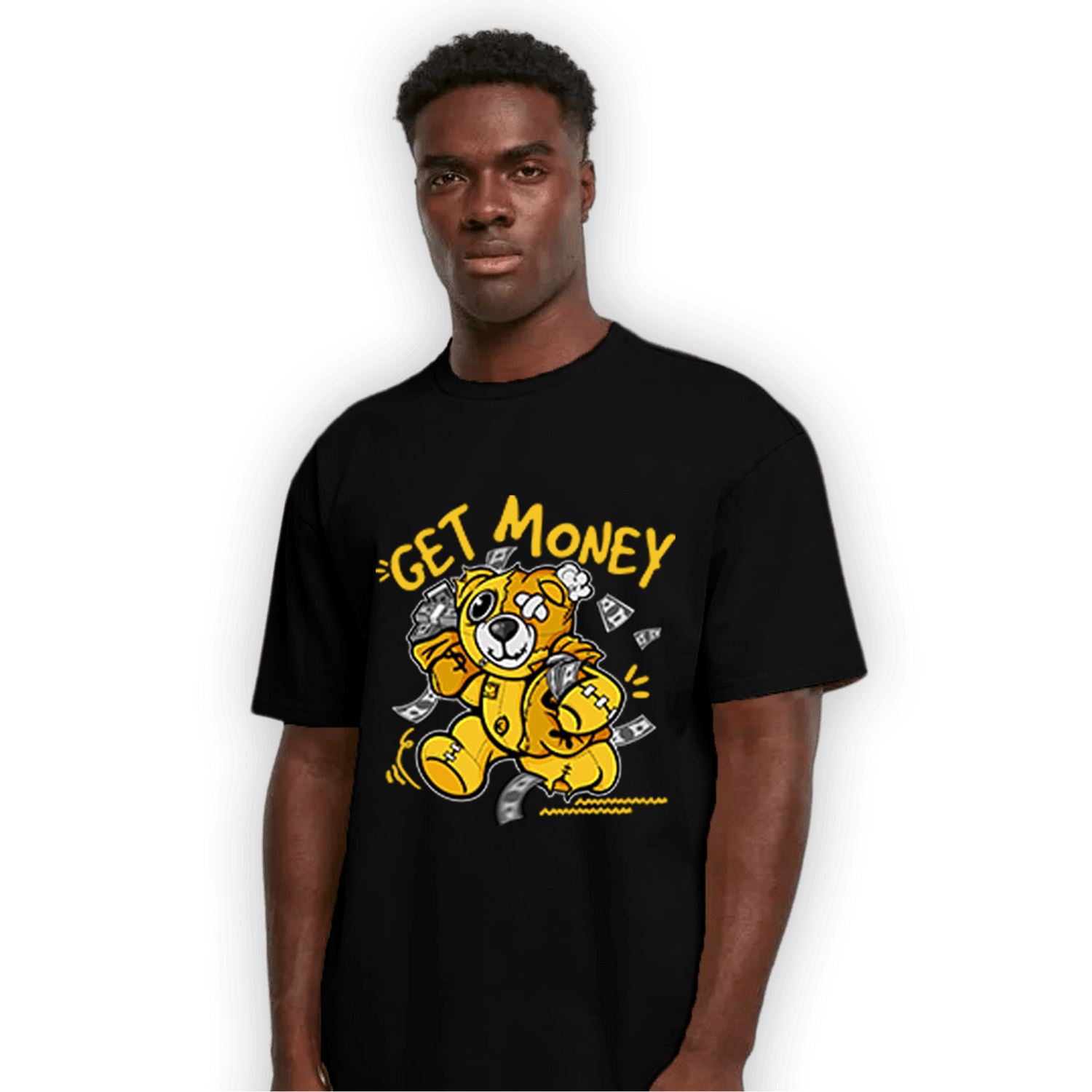 Yellow Ochre 6s T Shirt Match Get Money BER - NastyJamz