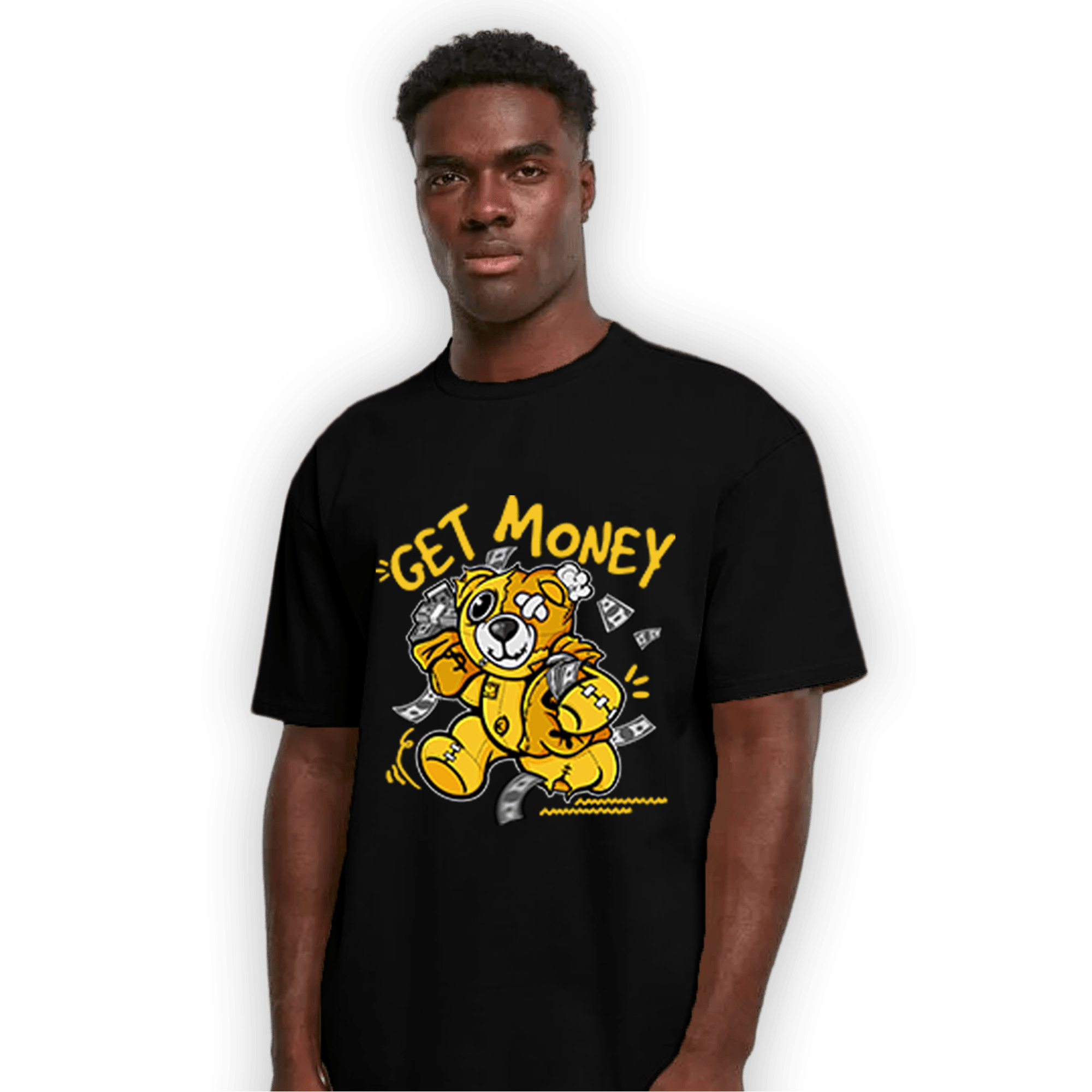 Yellow Ochre 6s T Shirt Match Get Money BER - NastyJamz