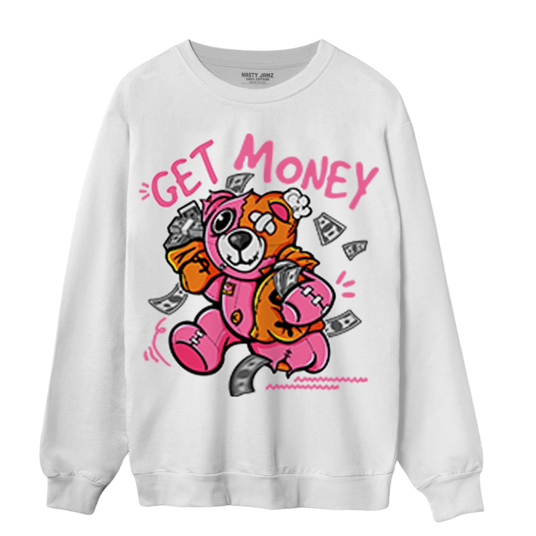 SB Dunk Blossom Sweatshirt Match Get Money BER - NastyJamz