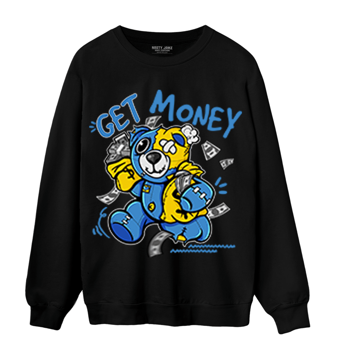 SB Dunk Bubbles Sweatshirt Match Get Money BER - NastyJamz
